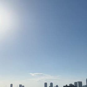 春分の日の朝空　〜瞑想の時間〜の画像