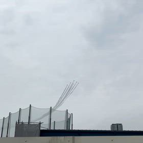 2025/4/11 ブルーインパルスに感動！の画像