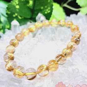 ✨ルチルクォーツ ブレス✨の画像