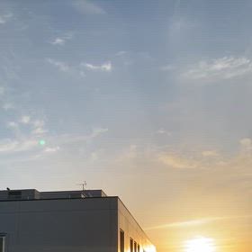 夕日と囀り☘️☕️☘️の画像