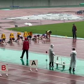 女子80mハードル⑦の画像