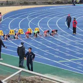 越谷　男子100m③の画像