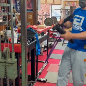 東口君の元気のない補強の画像