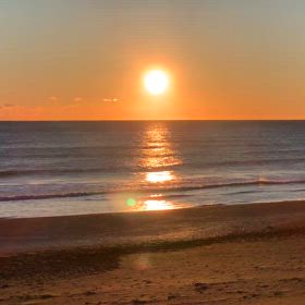 12月23日千葉北、東浪見の朝の波の画像