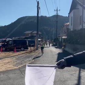 越生駅伝（5.6年男子の部）動画⑨の画像