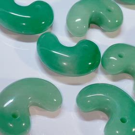 ✨アベンチュリン＆レッドジャスパー勾玉✨の画像