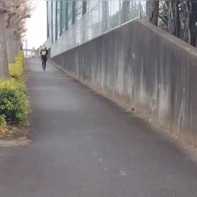 東金子駅伝（ラストの下り坂）⑥の画像