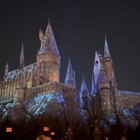 U•S•J ユニバーサル•スタジオ•ジャパン　クリスマス　イルミネーションの画像