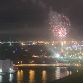 冬花火 @横浜港／Winter fireworks@Yokohama portの画像