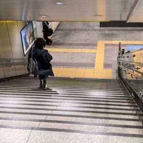 爆速階段駆け下りオネーサン発見の画像