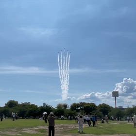 ジローさん　来た来たブルーインパルスの画像