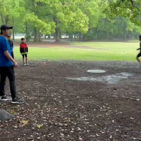 リレー選考会（ウォーミングアップ）④の画像