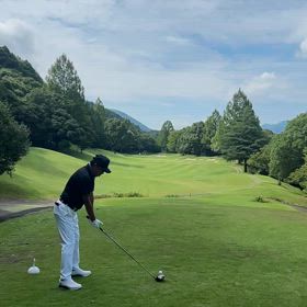 お盆ゴルフの画像