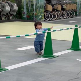 電動ママチャリの試乗への画像