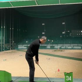 ゴルフシーズンに向けての練習の画像