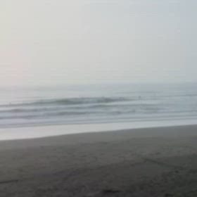 7月5日千葉北、東浪見の朝の波の画像