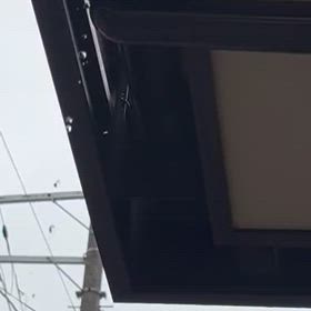 雨樋から水が！の画像