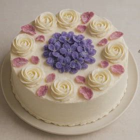 AI生成　おやすみ　謎の人物＆ケーキの画像