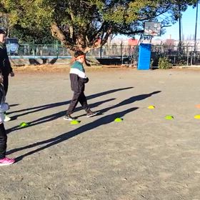 基本動作（ボール投げの場）⑥の画像