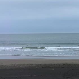 5月22日千葉北、東浪見の朝の波の画像