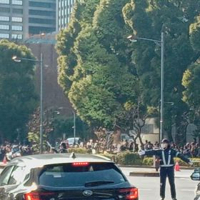 箱根駅伝　復路　第11位順天堂大学の画像