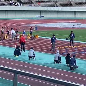 クラブ交流女子80ｍハードル②の画像