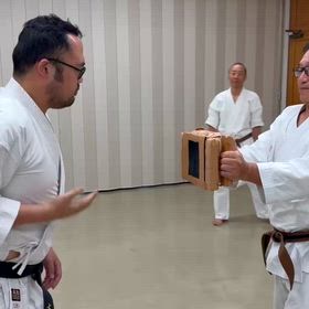 8月上旬の島根同好会との合同稽古の画像