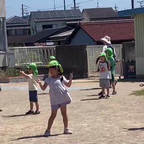 ゆず保育参観の画像