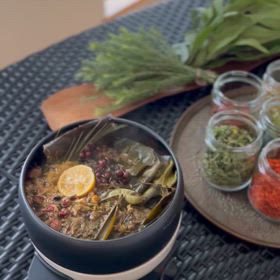 蒸気になるまでのハマム浴の画像