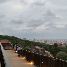 首里城からの景色の画像