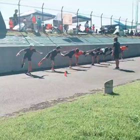 5,6年男子100Mアップ①の画像