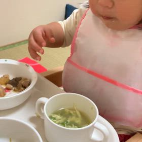 お肉嫌いの愛絆ちゃんの画像