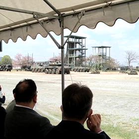 模擬戦闘訓練の画像