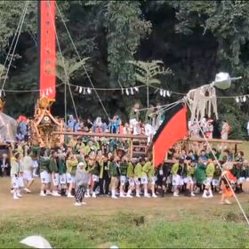 祭り終わる（令和7年）の画像