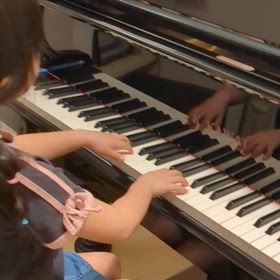 眠くなる時間帯でも頑張れた！年長さんの『かざぐるま』レッスン記録の画像