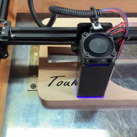 ラケットケースに刻印の画像