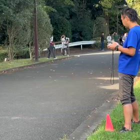 リレー選考会（ゴール）③の画像