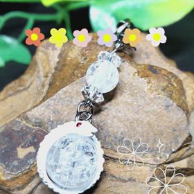 白蛇ストラップの作り方✨の画像