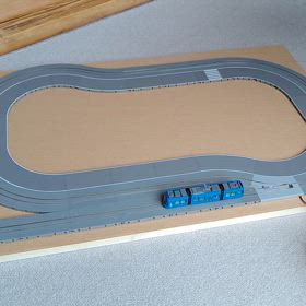 ポイント部に路面設置 4 試運転の画像