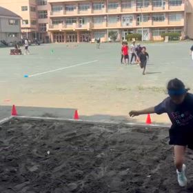 走り幅跳び（藤﨑怜くんのコーチング）⑥の画像