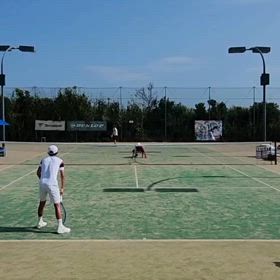 夏風邪とダブルス結果の画像