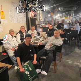 NoBullyチャリティLIVEの打ち上げは焼肉零六の画像