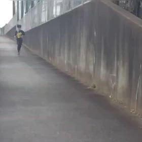 東金子駅伝（ラストの下り坂）⑰の画像