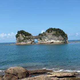 ウジョンカップin和歌山、円月島よ…俺たちのやる事を見ていての画像
