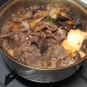 うろ覚えながら作った初めての、すき焼きもどき。の画像