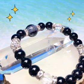 般若心経ビーズとブレスレット✨の画像