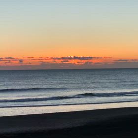 12月22日千葉北、東浪見の朝の波の画像