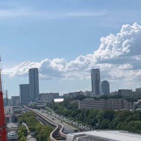 ブルーインパルスと前日の反省と友達との画像