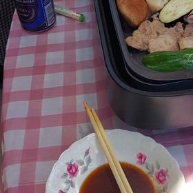 私はお肉あんまし、、だけど、食べたよんの画像