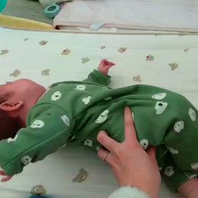 生後131日目　初寝返り成功の画像